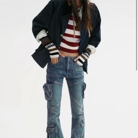 Free People | we the free | Call Me Crazy Cargo Jeans - Picture 4 of 5